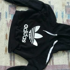 Adidas crop sweatshirt